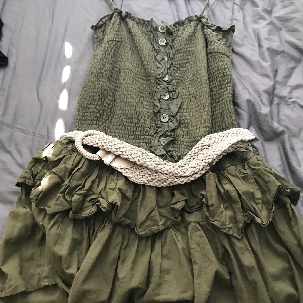 Olive dress